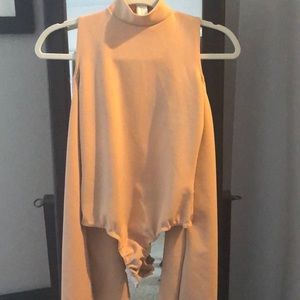 Cream bodysuit